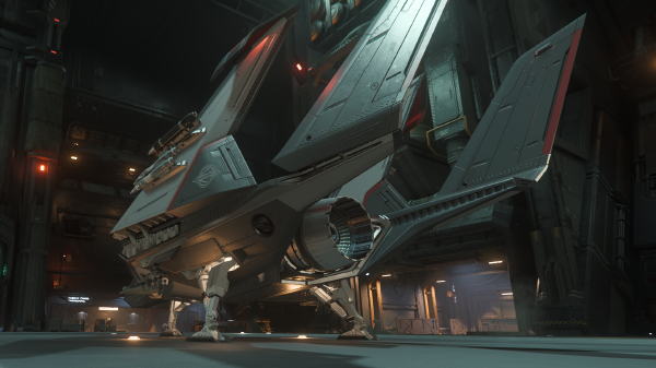 The Arrow landed, viewed from the rear