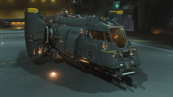 The Cutter viewed from the front